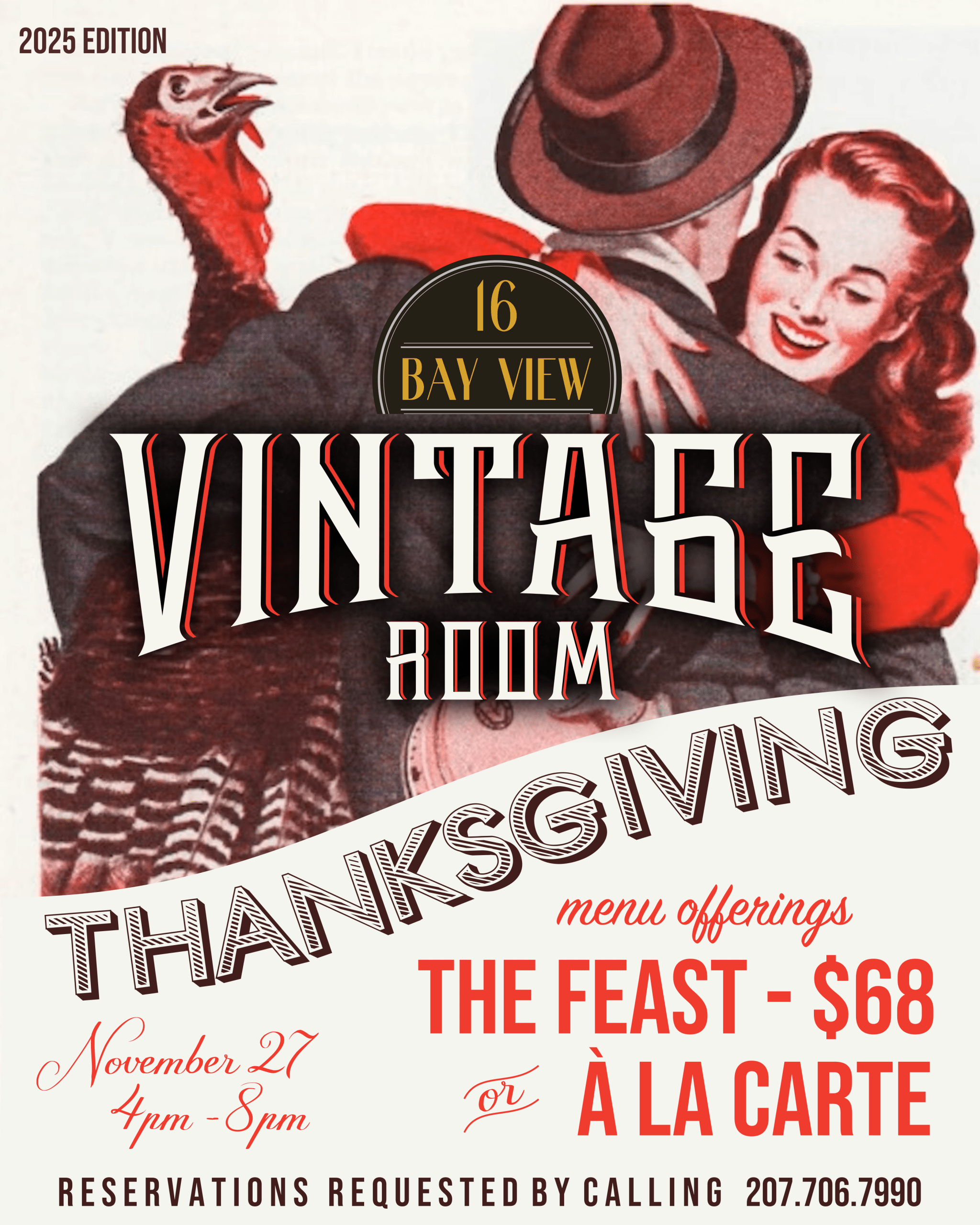 Vintage Room Thankgiving 2025