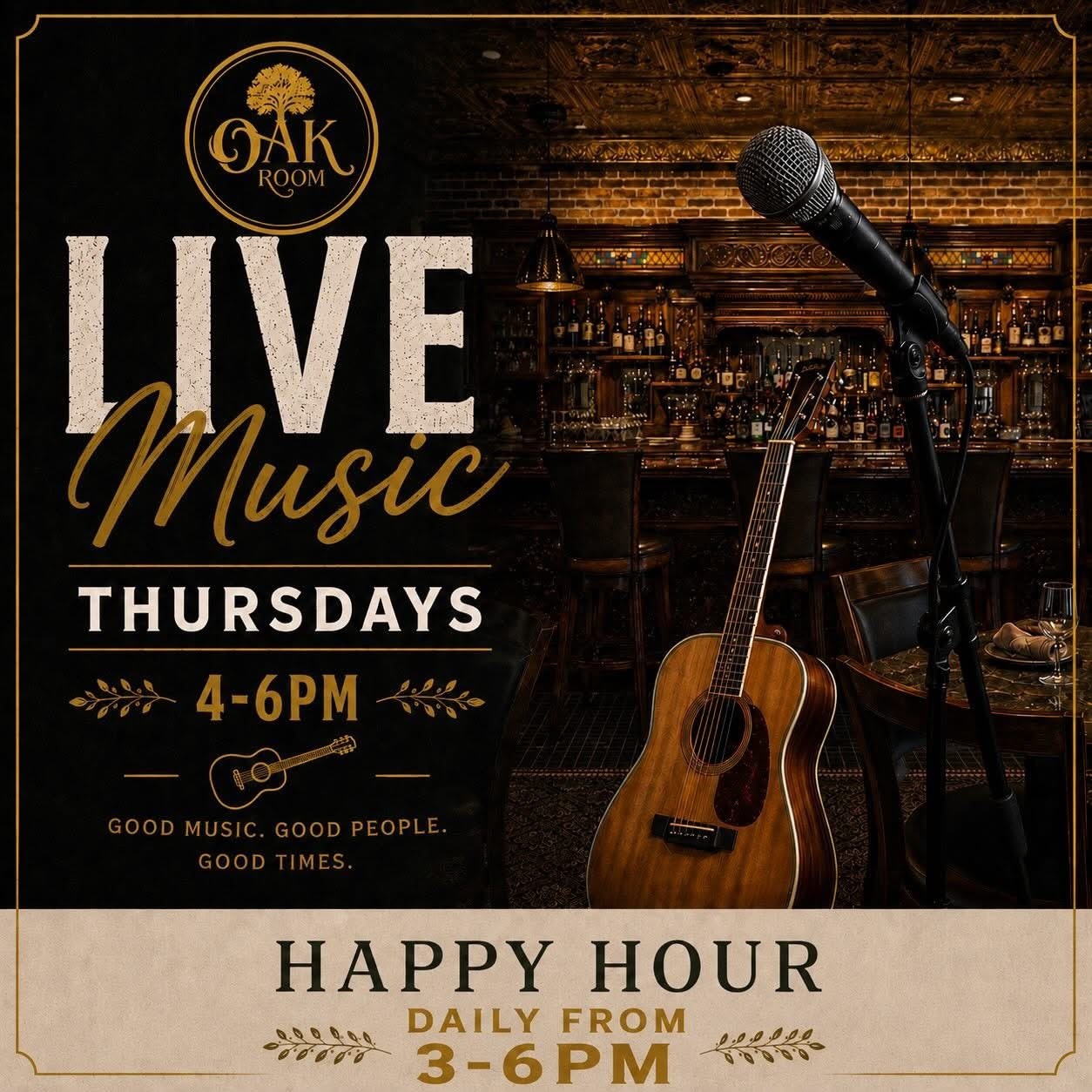 Oak Room Live Music